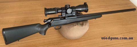 300 WM R93 with fluted Match barrel. Extremely accurate (one hole groups).  Buyer to pay shipping.