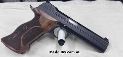 Excellent top of the line Sig Sauer engineering, nearly new condition. Used only for target shooting on seldom occasions. Well looked after firearm. Comes with 
