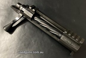 Deviant Hunter, Right Stainless Action Right Port, Seekins Magwell (Extended Detachable) CIP Length Remington Style Safety, Plunger Ejector, Heavy Tang, Recesse