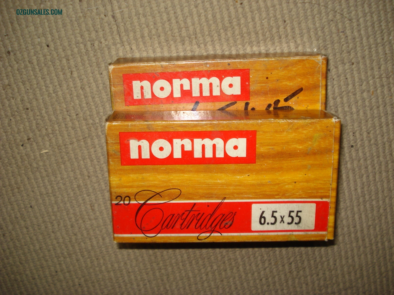 Norma 6.5x55 once fired brass