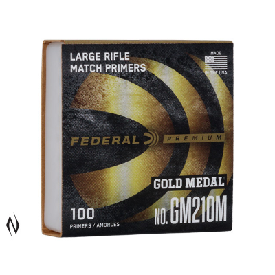 FEDERAL PRIMER GM210M GOLD MEDAL LARGE RIFLE per 1000