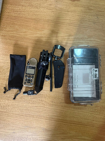Kestrel 5700 Elite weather meter with applied ballistics.