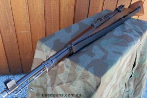 1937 Portugese contract K98 - Portugese model m/937. Portugese Crest and 1937 on receiver. Made by Mauser. Excellent commercial quality with nearly every part W