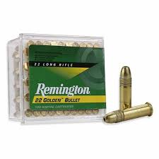 REMINGTON .22 GOLDEN BULLETS HV RIMFIRE CARTRIDGES