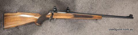 Nice classic old Sako in excellent barely used condition. Round count unknown, but very little. Rings and mounts included. Phone contact preferred. Buyer pays p