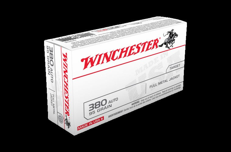 WINCHESTER .380 95G FMJ