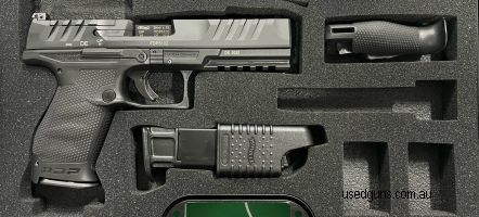 Walther PDP C in 9mm. Brand new and in stock for immediate delivery. Comes cased with 2 mags, mag loader and extra backstraps for grip adjustment. $30 freight t