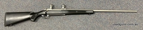 Good condition Ruger Hawkeye in 25-06. Has Ruger rings ready for a scope. Fast flat shooting calibre. $65 freight to your dealer Australia Wide. 2 Month lay-by 