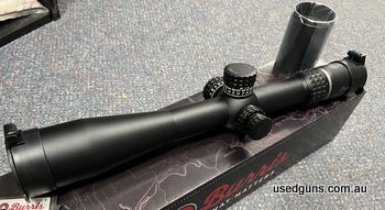 EOFY Clearance. Over 50% off. Reduced from $2330 to clear. Burris XTR II 5-25x50 with Illuminated SCR reticle in the first focal plane. 0.1 MRAD Adjustments. 34