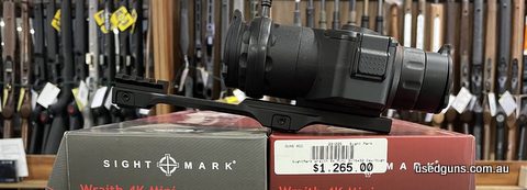 Price drop! Normally $1265! Sight Mark Wraight Mini 4k 2-16x32 Digital Day / Night Scope. 8 x digital zoom, 14 reticle options.