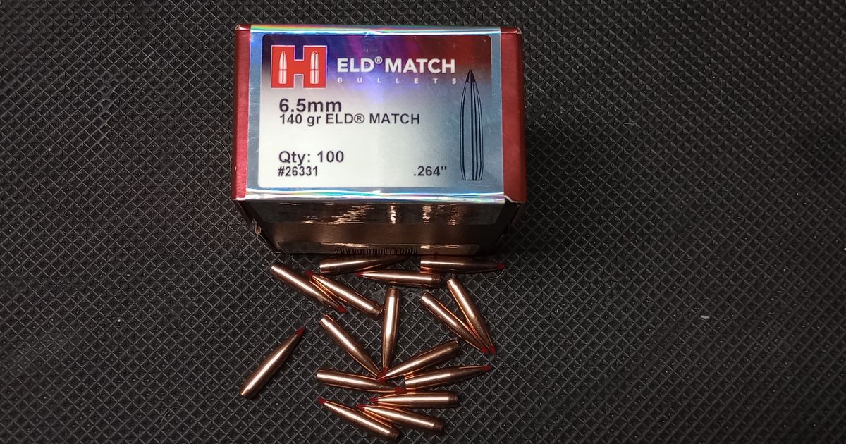 Hornady ELD Match 6.5mm Bulk buy