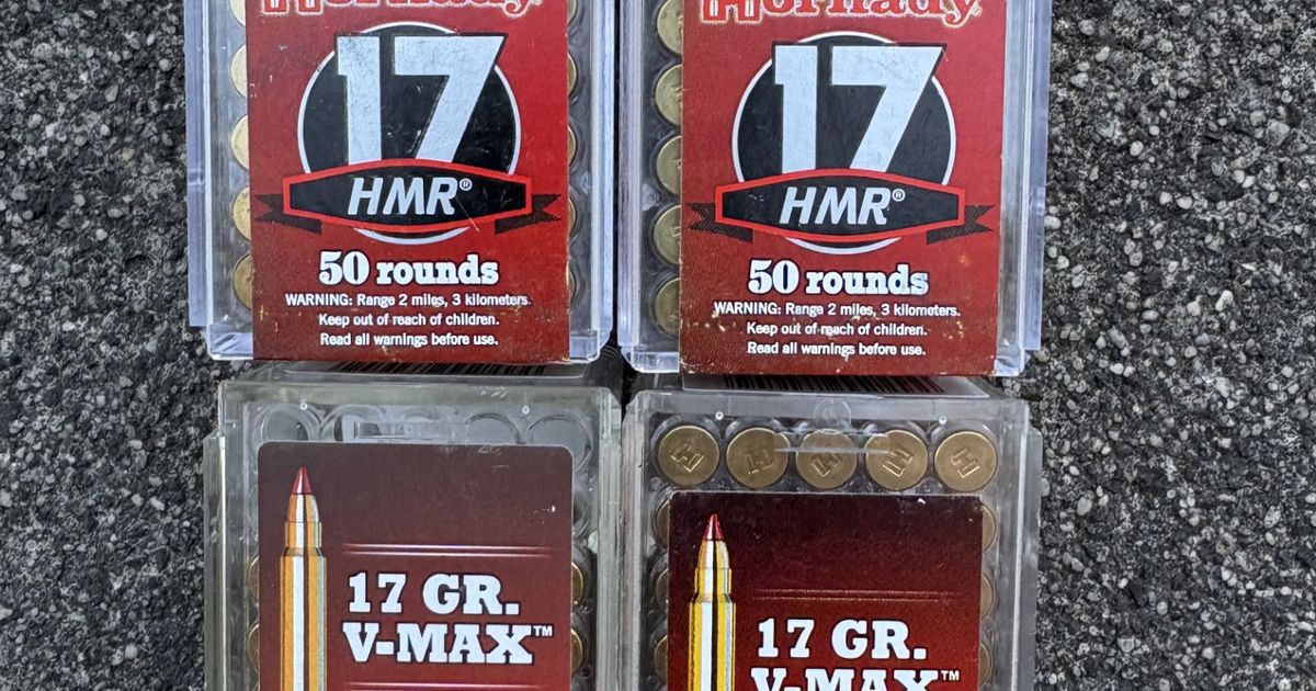 17 HMR Hornady 17GR V-MAX