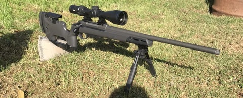 Has been an amazing rifle to shot but just sits in the safe to much to justify keeping. 578 rounds on it. Comes with 1x five round and 3x ten round magazines. N
