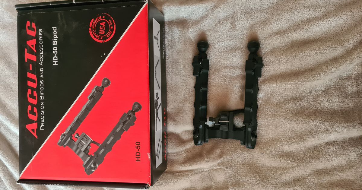 Accu-Tac HD-50 Picatinny Bipod