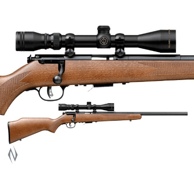 93R17GVXP SAVAGE 93 R17 17 HMR GV BLUED WOOD VARMINT PACKAGE