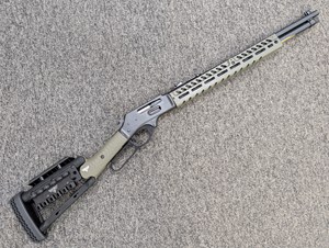 HENRY
H009 RANGER POINT
OD GREEN CUSTOM
30-30
5 SHOT
20" BARREL
SIDE GATE LOADING
SEMI BUCK HORN REAR SIGHT
BRASS BEAD FRONT SIGHT
RANGER POINT STOCK SET
IN OD GREEN COLOR
RANGER POINT TRIGGER
RANGER POINT SIDE SADDLE
RANGER POINT CHEEK PIECE

NEW $2950