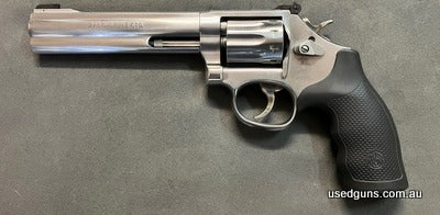 6 inch barrel and 10 shot cylinder. Postage to your dealer will be around $150.