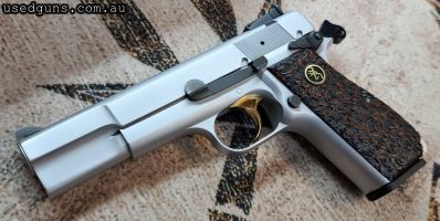 Barrel is mint. Matching numbers. Comes with original rubber HiPower grip. 2 mags. Plus postage/transfer