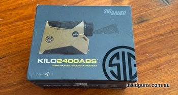 Brand new unopened sig sauer kilo 2400 rangefinder with applied ballistics. Price includes post