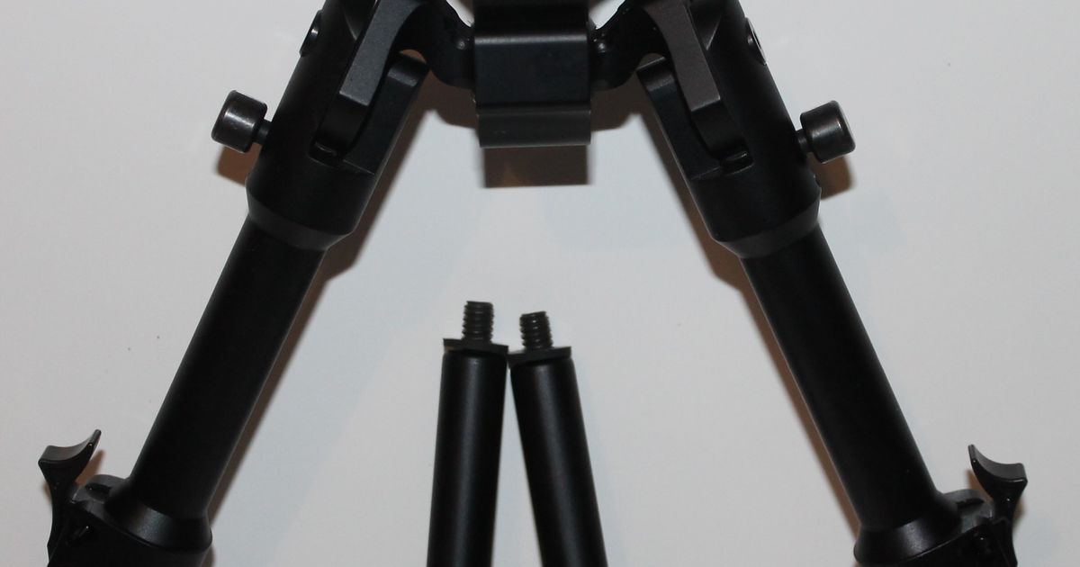 Warne Skyline Precision Bipod & Leg Extensions