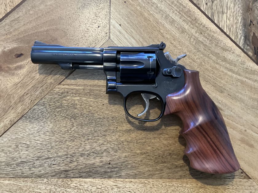 Smith & Wesson.  Model 17. .22 LR