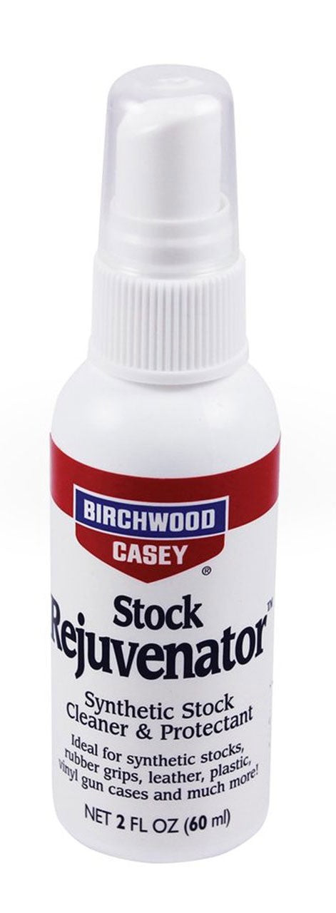 BIRCHWOOD CASEY STOCK REJUVINATOR CLEANER & PROTECTOR 2oz PUMP
