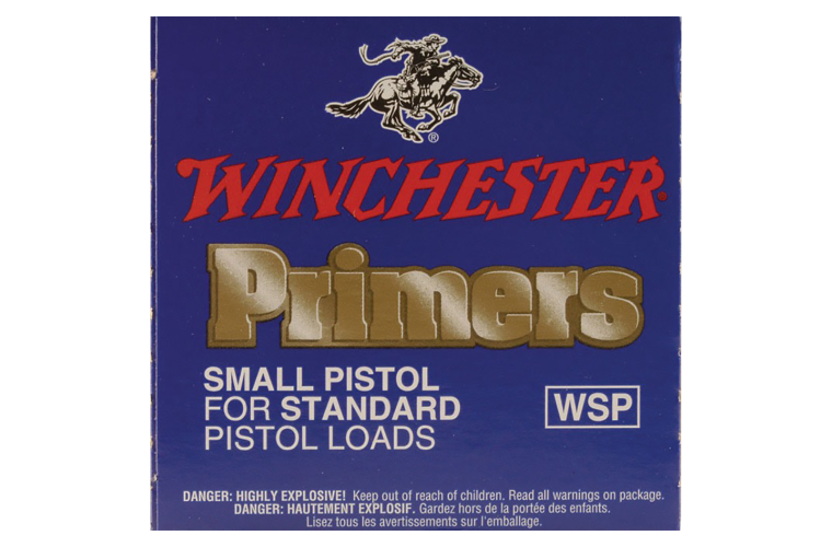 WINCHESTER SMALL REGULAR PISTOL PRIMER (1000PK)