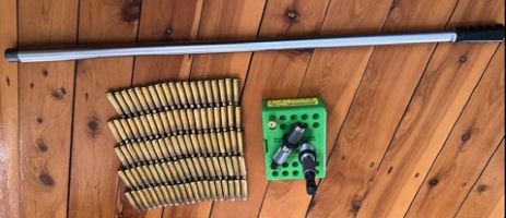 Tikka 284 Barrel for T3 or T3x Krueger medium Palmer profile 1:8 twist 30‚Äö√Ñ√∂‚àö√ë‚àöœÄ length Muzzle thread 18x1 with WR gas mongrel break Fired 200 rounds 