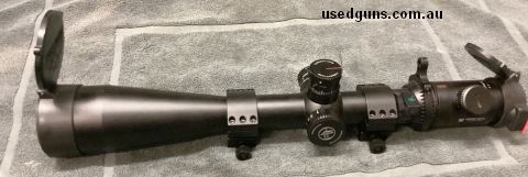 Vortex Viper PST 6-24x50 FFP with illuminated EBR1 reticle. Scope is in excellent condition and optically perfect. Comes with Butler Creek flip open caps, Tacti