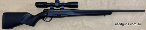 Steyr Pro Hunter in 223, with set trigger, excellent condition, Leupold rings and ZeroTech scope 30mm plus transfer and shipping cost