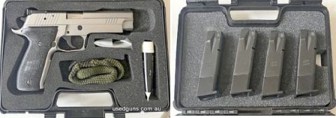 This German made 9mm Sig Sauer P226 X-five is in excellent condition with minimal use.