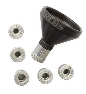 RCBS
R98820
MATCHMASTER 
ALUMINIUM 
POWDER FUNNEL KIT 
INCLUDES 22CAL, 6MM, 6.5MM
7MM, 30CAL AND 338CAL

INTRODUCTORY SPECIAL NEW $220