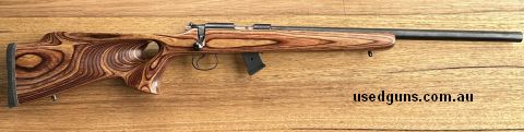 Excellent condition CZ 455 with heavy barrel and a thumbhole stock. only used a couple of times. Beautiful little rifle to hold and shoot. Buyer to pay transfer