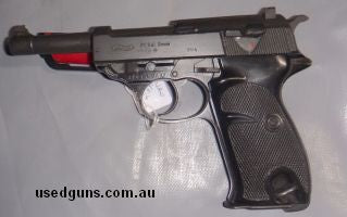 A near new Walther P1 in new condition, this is a class 1 Pistol for SSAA combined services match, price includes postage to your nominated dealer excluding WA