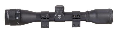NIKKO STIRLING - Mountmaster 4x32 AO 3/8 mounts with recoil stop - SKU: NMM432AO