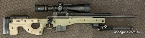 Rem 700 308W 20 inches, AI stock, vortex scope, MDT bolt knob, trigger tech flat trigger, mars rail, Spuhr one piece scope mount, MDT heavy duty Cyke-pod, scope