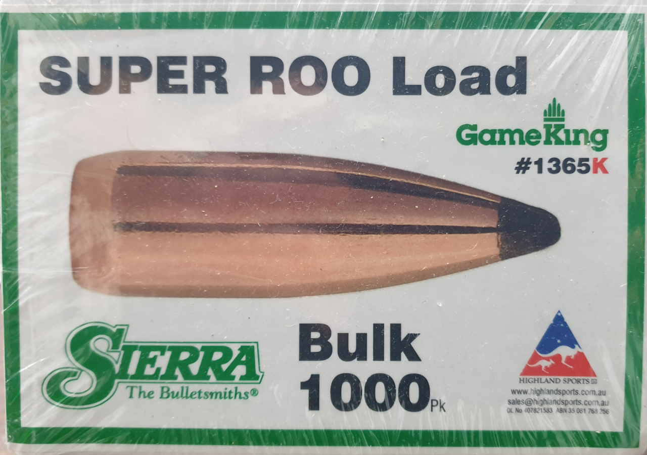 SIERRA GAMEKING SUPER ROO LOAD .224 55gr BULK PACK