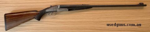 A very good condition Holland & Holland double rifle in a classic and sought-after calibre. It has a tight action and very good rifling. Comes with the original