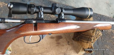 This rifle a new stainless-steel barrel fitted by TSE in Qld. It has done very little work since new barrel fitted. Selling as I am left-handed and I have a LH 