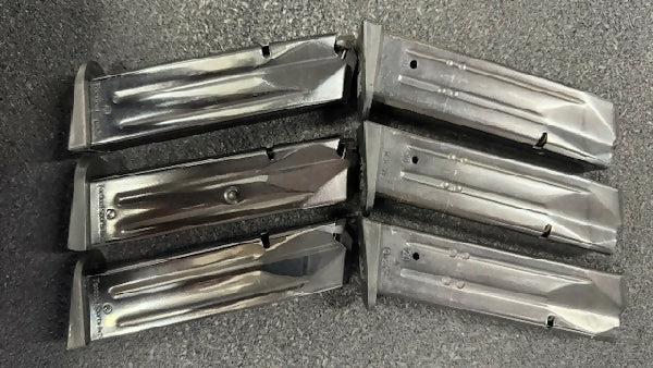 6 CZ TACTICAL SPORTS 1 MAGAZINES. SELLING ALL TOGETHER , NO WE WONT SEND TO ANYONES HOUSES , WE ONLY SEND TO FIREARMS DEALERS.PHOTOS OF BOTH SIDES OF MAGAZINES 