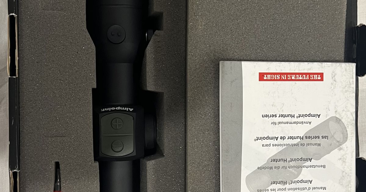 Aimpoint and Kahles Helia Scope - see photos