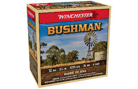 WINCHESTER BUSHMAN 12G 6 SHOT 2-3/4" 34GM PK 25