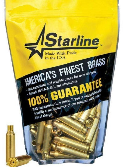STARLINE UNPRIMED BRASS 7MM-08 50PK