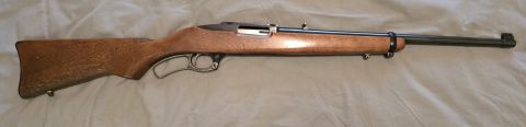 Ruger 9644 in very good condition. Metal and bore in excellent condition. Minor handeling marks on stock.