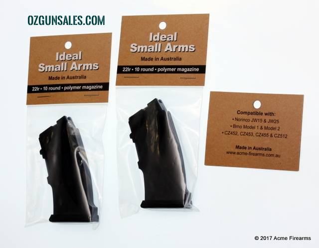 Ideal Small Arms 10 cartridge polymer magazine