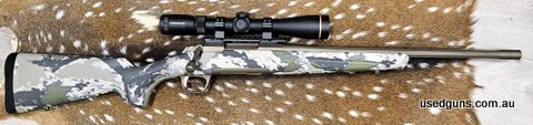 Browning X Bolt camo 308W 18 inch barrel. Like new used once at the local range to sight in. Comes with pic rail. Comes with original box as well. Please text o