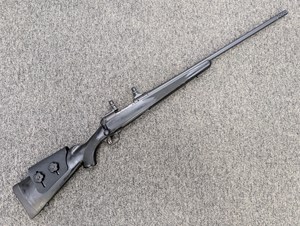SAVAGE
MODEL 11 LONG RANGE HUNTER
308WIN
4 SHOT
HINGED FLOOR PLATE MAGAZINE
24 INCH MED VARMINT BARREL
PLUS MUZZLE BRAKE
LEUPOLD STEEL 1 INCH RINGS
AND BASES
FACTORY ADJUSTABLE CHEEK PIECE
ACU ADJUSTABLE TRIGGER
#H041052

VGC+ $990