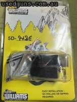 One only. Williams 5D-94SE Receiver Peep Sight Winchester 94 Angle Eject (Except Big Bore) Aluminum Black. $15 Post Australia Wide.