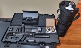 As new only used a few times . Selling due to new WA gun licensing regulations. Comes with FX wireless chronograph , PARD NV008S LRF ( New) , FX filler hose and