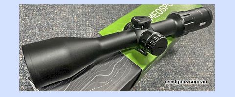 One only. Hard to find Meopta Meosport R 3-15x50 with Illuminated 4C reticle in the second focal plane. $15 post Australia Wide, 2 month lay-by available with a